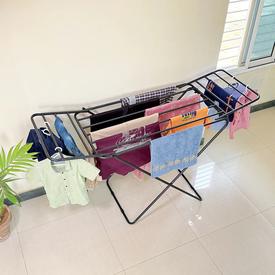 Premium Metal Folding Cloth Dryer Stand by Gharbaar