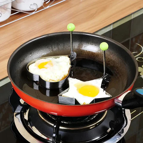 Stainless Steel Fried Egg Molds - Set of 4