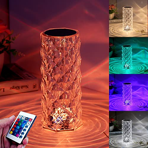 Crystal Diamond Table Lamp