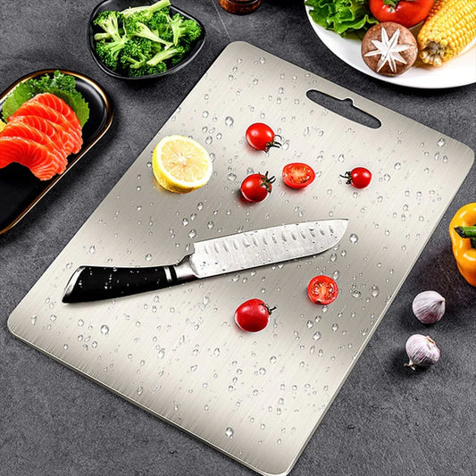 Multi-Function Stainless Steel Cutting Board