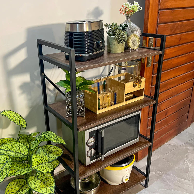 4 - Tier Multipurpose Microwave Stand by GHARBAAR