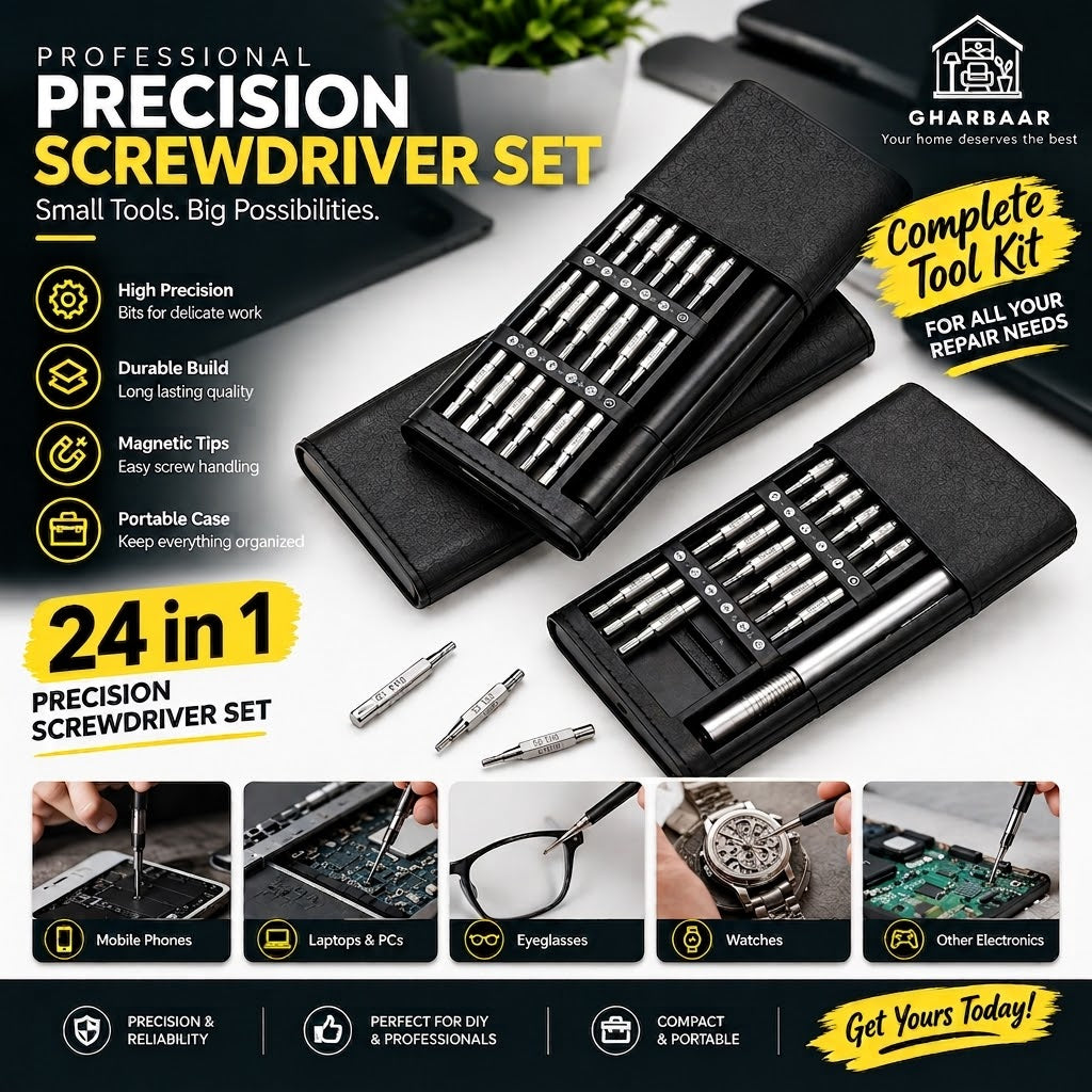 24-in-1 Precision Repair & Screwdriver Tool Kit