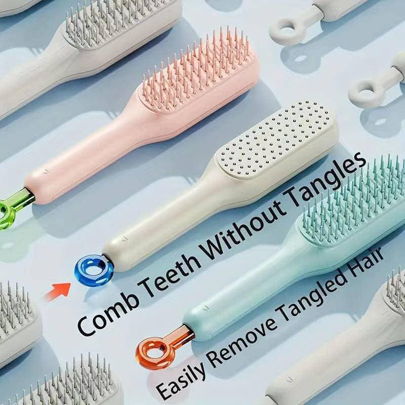 Easy Clean Comb Self Cleaning Hair Comb – GHARBAAR
