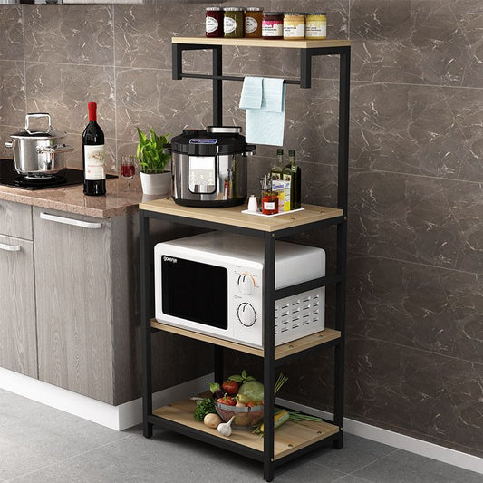 4 - Tier Multipurpose Microwave Stand (B) by GHARBAAR