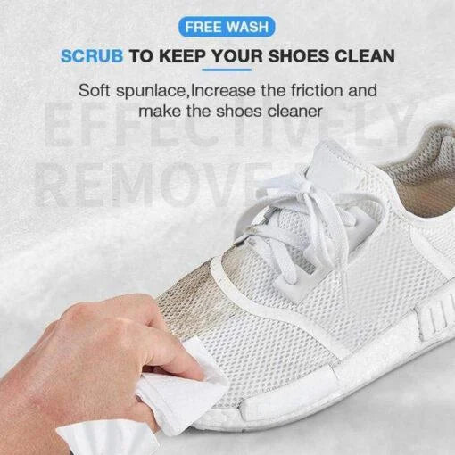 Instant Shoe Cleaning Wipes